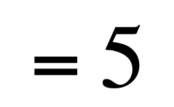 Svar = 5
