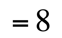 Svar = 8