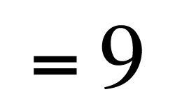 Svar = 9