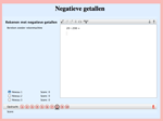 Negatieve getallen