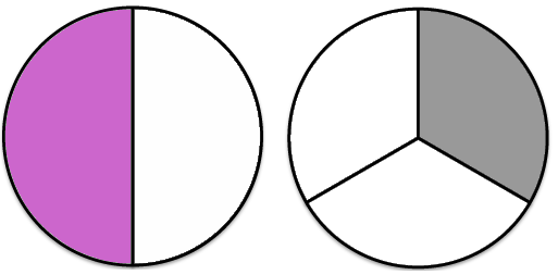 1/2 + 1/3