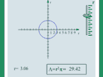 Area of a circle