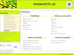 webbmatte