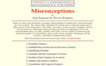 Misconceptions